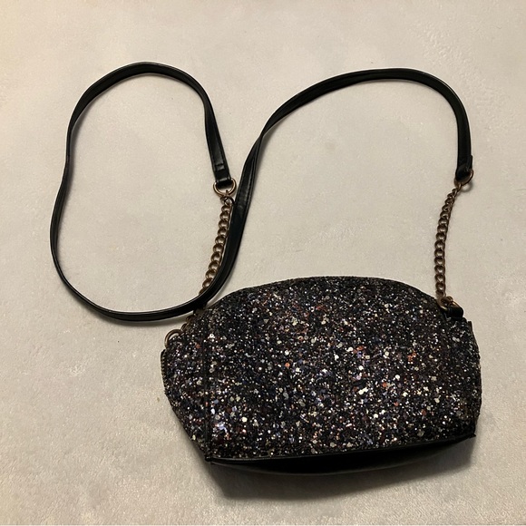 a new day Handbags - Black sparkly purse